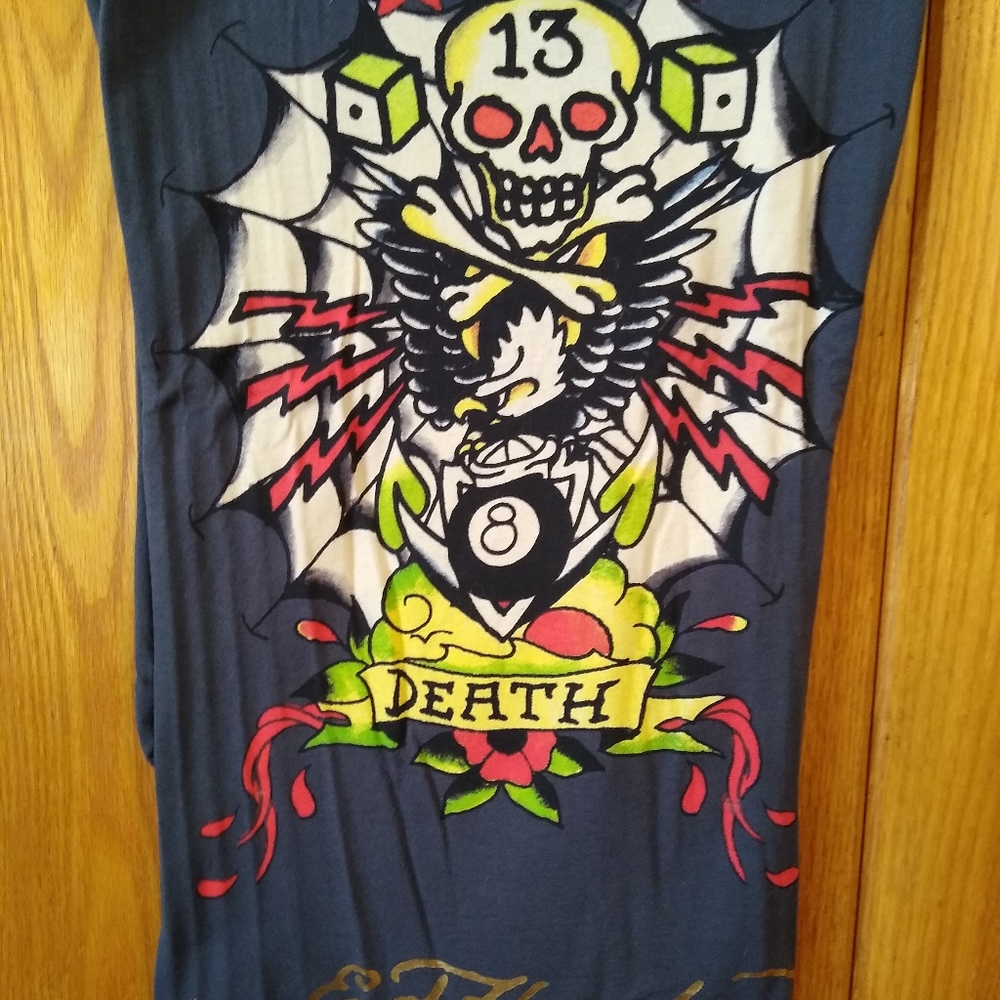 Ed Hardy by Christian Audigier Scarf WITH Dust Bag